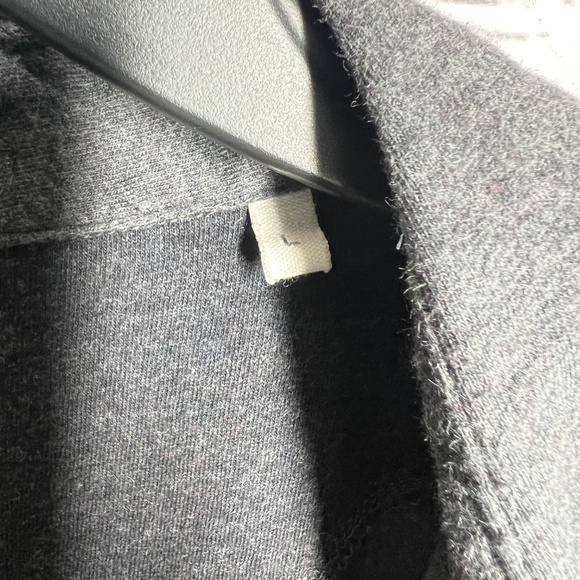 |•7 DIAMONDS•| Grey Polo Shirt Black Trim Size Large - Picture 7 of 12